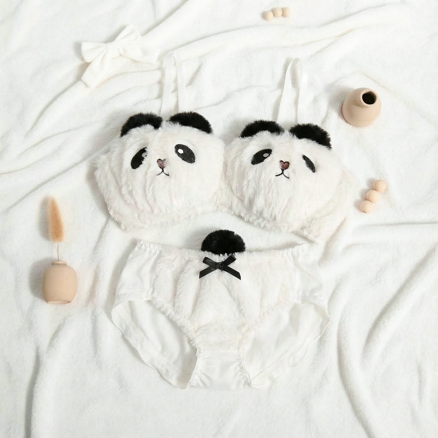 Soft Panda Lingerie Set