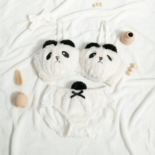 Soft Panda Lingerie Set