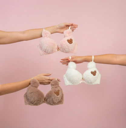 Fluffy Teddy Patch Lingerie Set - FluffyZoo